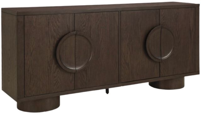 Signature Design by Ashley® Veeda Dark Brown Accent Cabinet-0