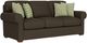 Flexsteel® Randall Gray Steel Three-Cushion Sofa-0