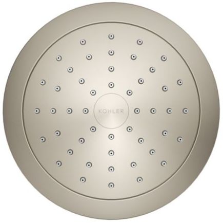 KOHLER® Forté® Rite-Temp® Vibrant Brushed Nickel 1.75 GPM Single-Function Showerhead-3