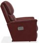 La-Z-Boy® Kipling Wine Leather Power Wall Recliner with Headrest-2