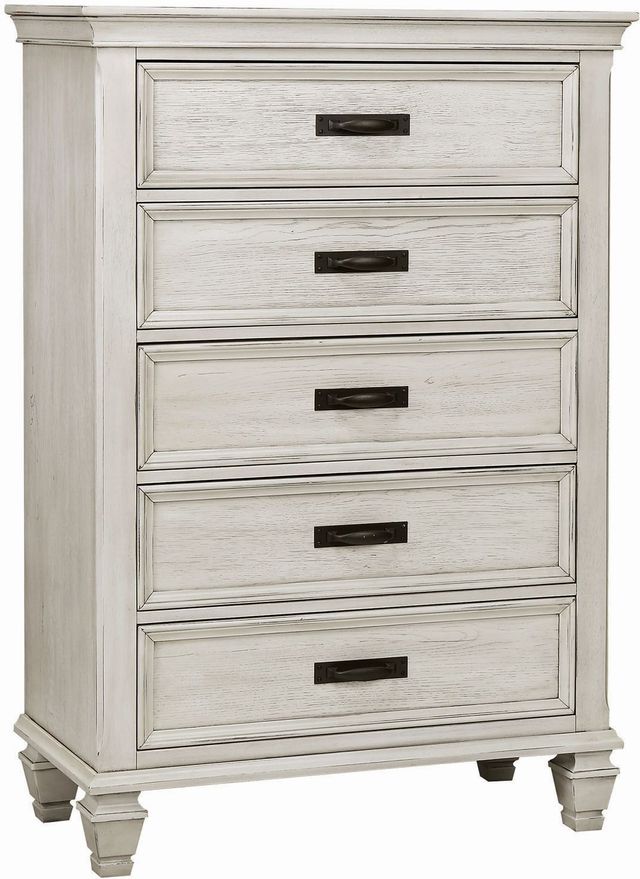 Coaster® Franco Antique White Chest-0