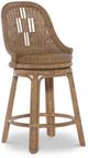 Century® Thomas O'Brien Antibes Brown Swivel Counter Stool-0