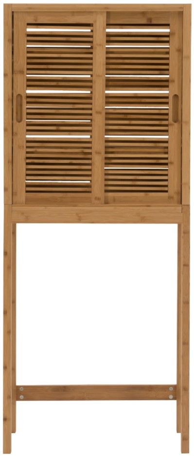 Linon Bracken Natural Bamboo Space Saver-3