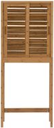 Linon Bracken Natural Bamboo Space Saver-3