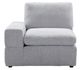 Primo International™ Momento Light Gray 3-Piece Modular Sofa-3