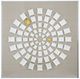 A & B Home Gold/Gray/White Tottori Wall Decor-1