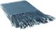 Surya Bufflonne Bright Blue 50"x60" Throw Blanket-2