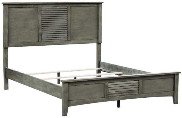 Homelegance® Garcia Gray California King Panel Bed-3