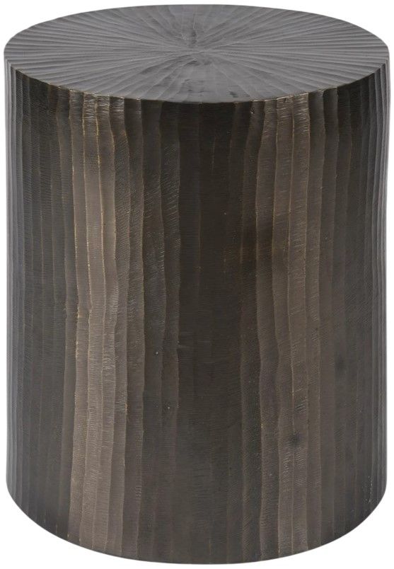 Universal Explore Home™ New Modern Asher Graphite Round End Table-0