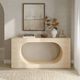 ACME Furniture Inca Travertine Stone Console Table-1