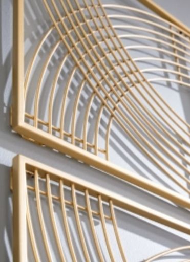 Signature Design by Ashley® Dalkins 2-Piece Gold Wall Decor Set-2