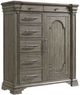 Elements International Kings Court Gray 7-Drawer Chest-0