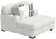 Corinthian Furniture Uptown Oyster Chaise-0