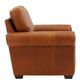 Customizable All Leather Chair with Down Seating-3