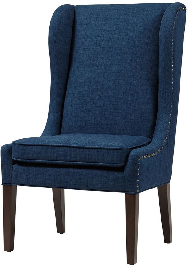 Olliix by Madison Park Navy Garbo Captains Dining Chair-0