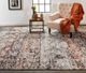 Feizy Caprio Blue/Rust 5' x 7' Rug-5