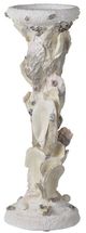 A & B Home White Maness Oyster Candle Holder-0