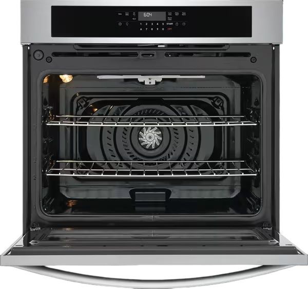 Frigidaire® 30” Stainless Steel Electric Single Wall Oven with Air Fry-2