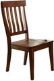 A-America® Toluca Rustic Amber Slatback Dining Side Chair-0