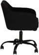Linon Coco Black Office Chair-3