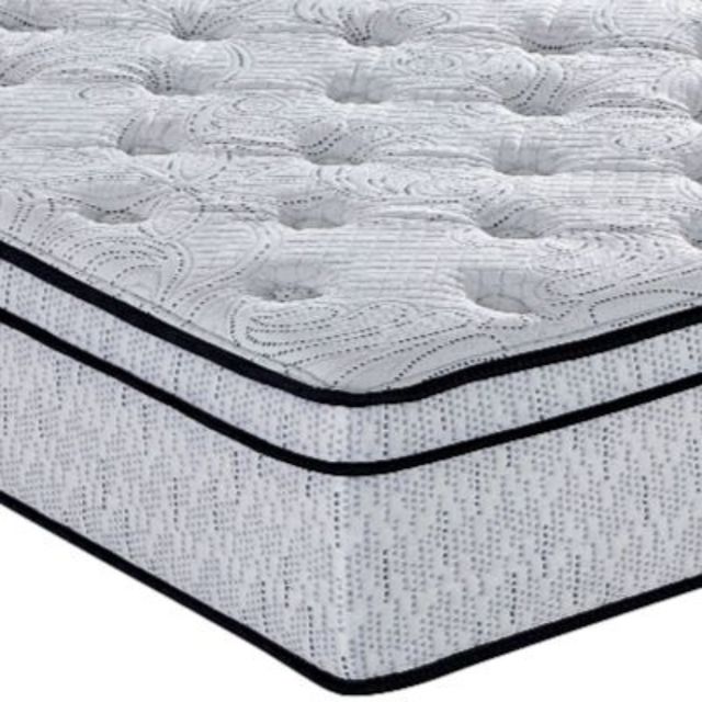 Restonic® ComfortCare® Patina Hybrid Plush Euro Top King Mattress-1