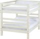 Crate Designs™ Furniture Cloud Full XL/Full XL Tall Ladder End Bunk Bed-0