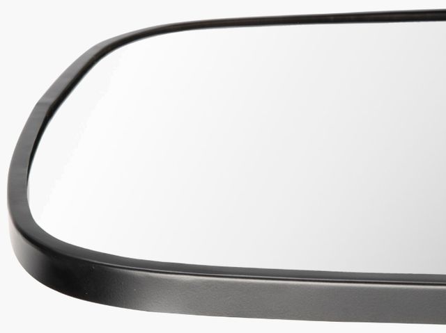 Surya Inverness Black 15" Accent Mirror-2