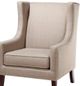 Olliix by Madison Park Taupe Barton Wing Chair-2
