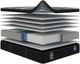 Spring Air® Back Supporter Francesca 13.5" Hybrid Plush Euro Top King Mattress-2