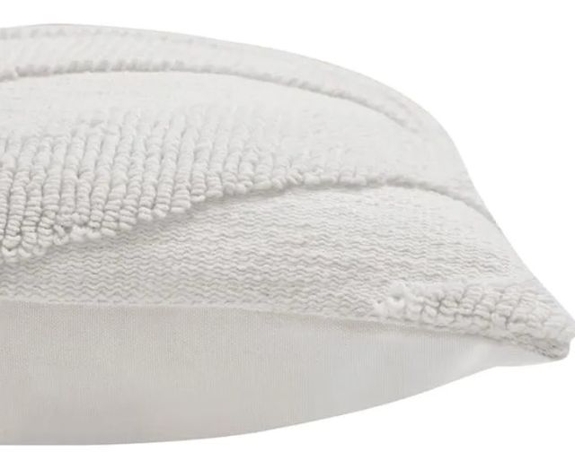 Renwil® Chiara Ivory 20''x20'' Decorative Pillow-2