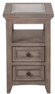 Magnussen Home® Paxton Place Dovetail Gray Chairside End Table-1
