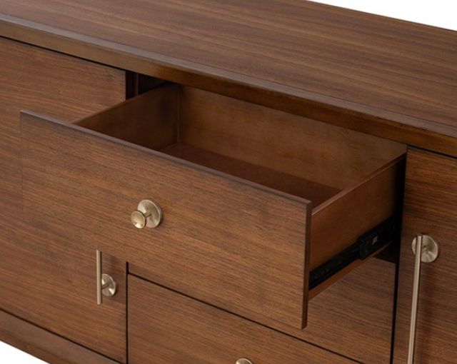 Furniture of America® Hepburne Walnut Server-3