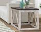 Cottage Creek Furniture Blue Ridge Distressed White/Gray End Table-3