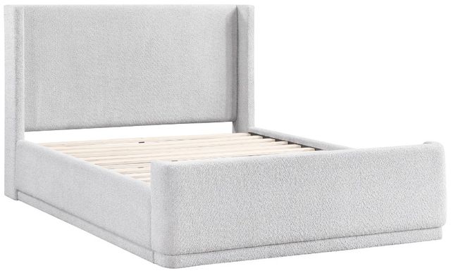 Homelegance® Carmel Light Gray Full Platform Bed-3