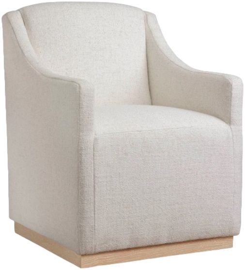 Bassett® Furniture Customizable BenchMade Banks Oak Dining Arm Chair-0