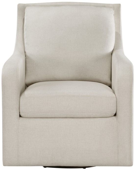 Homelegance® Carlmont Beige Accent Swivel Chair-2