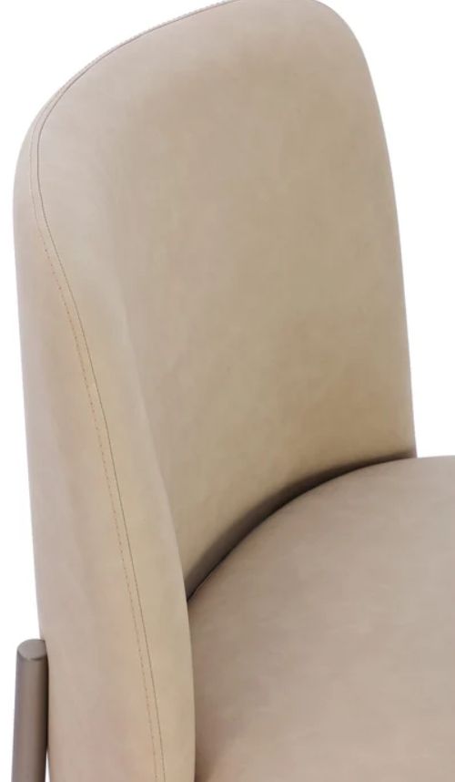 Modus Furniture Crossroads 2.0 Dion Brushed Nickel/Camel Dining Chair-3