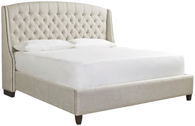 Universal Explore Home™ Halston Graphite/Stone Queen Panel Bed-0