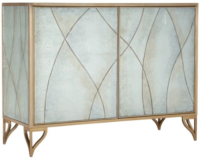 Hooker® Furniture Melange Joannie Gold/Silver Chest-0