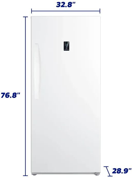 Element® 33" 21 Cu. Ft. White Upright Freezer-2