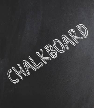 Classy Art Black/Brown/White Chalk Board Wall Decor-1