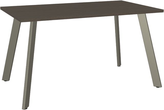 Amisco Customizable Lidya White Oak Veneer 54" DiningTable-0