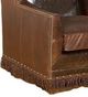 King Hickory Athens Brown Swivel Chair-1
