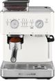 KitchenAid® Porcelain White Semi Automatic Espresso Machine with Burr Grinder-4