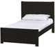 Crate Designs™ Furniture WildRoots Espresso 43" Twin Extra-long Youth Panel Bed-0