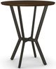 Amisco Customizable Norcross 42" Solid Ash Round Bar Height Table with a 36" Diameter Tabletop-0