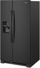 Whirlpool® 33" 21 Cu. Ft. Black Side-by-Side Refrigerator-2