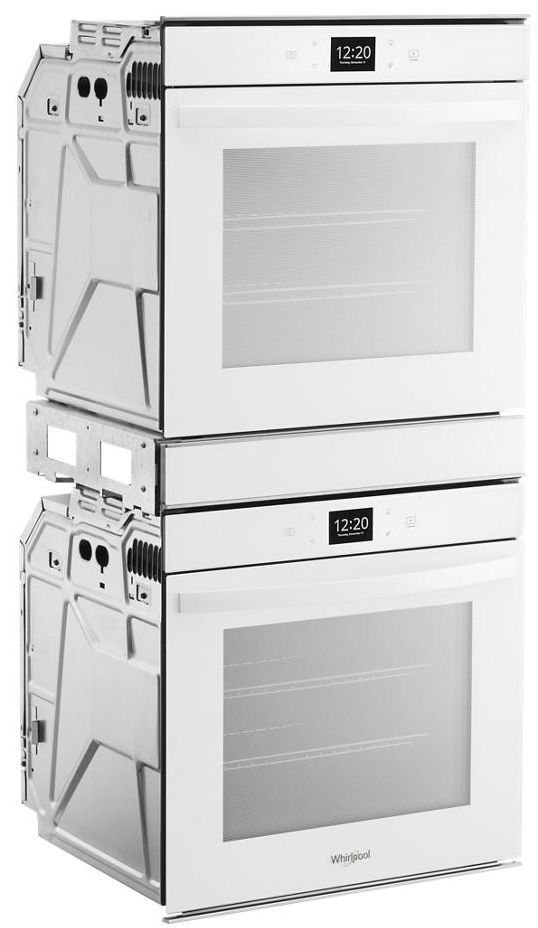 Whirlpool® 24" White Double Electric Wall Oven-2