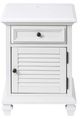 Steve Silver Co. Charlestown White Storage End Table-1