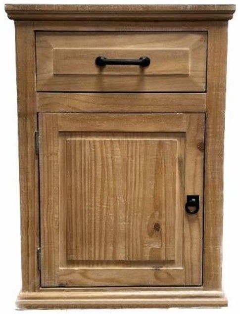 Million Dollar Rustic Econo Native Pine Nightstand-0